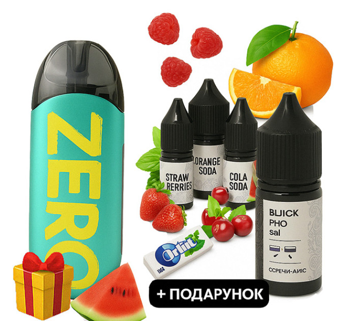 Акція: Замов 5 смаків Black Limit та отримай POD Vaporesso Renova Zero в подарунок!