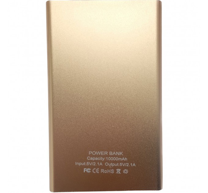Power Bank Pingan 9800mAh повербанк зовнішній акумулятор (Gold)