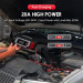 Автоматическое автомобильное зарядное устройство HTRC P20 pro Импульсное, функция ремонта Repair, десульфатор 12V 20A-24V 10A  LiFePO4, AGM, GEL, EFB, WET (19527)