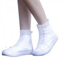 Бахилы на обувь резиновые от воды и грязи 903 XL 40-42 (White)