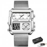 Часы Lige Maxi LG8925 Original (Silver)