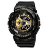 Часы наручные Skmei 1689 Original (Black Gold, 1689BKGD) (18365)