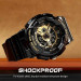 Часы наручные Skmei 1689 Original (Black Gold, 1689BKGD) (18365)