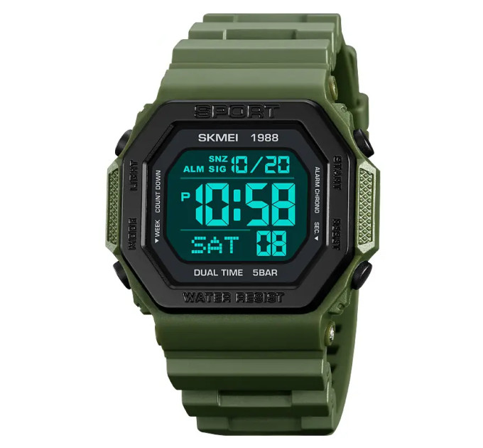 Часы наручные Skmei 1988 (Army Green, 1988AG) (18477)