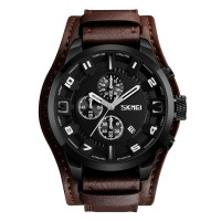 Часы наручные Skmei 9165 Original (Black Brown, 9165BKBN)