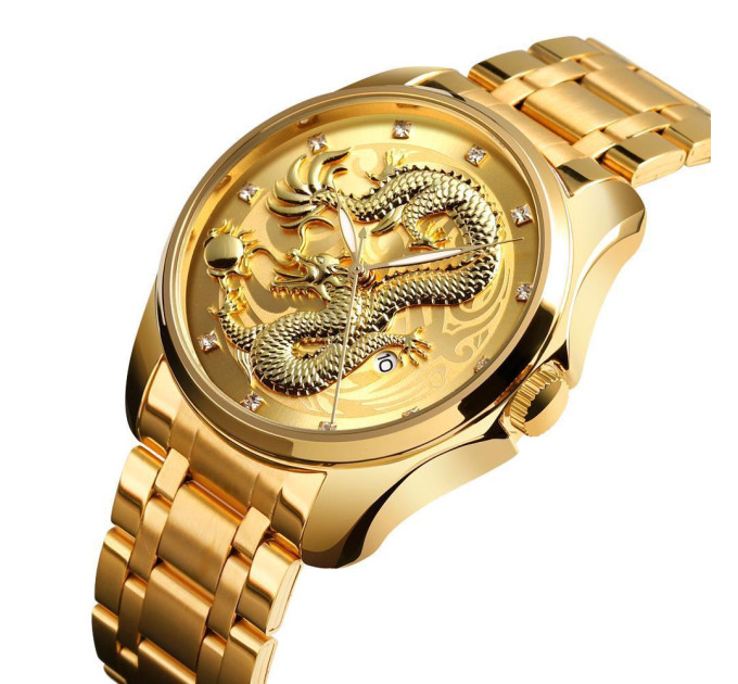 Часы наручные Skmei 9193 (Gold Gold, 9193GDGD) (18394)
