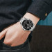 Часы наручные Skmei 9276 (Silver Black steel strap, 9276SSIBK) (18381)