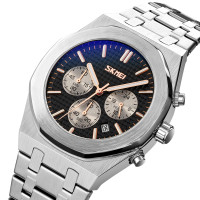 Часы наручные Skmei 9296 Original (Silver Black, 9296SIBK)