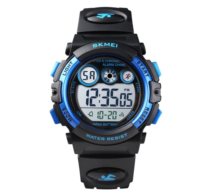 Часы наручные детские Skmei 1451 Original (Black Blue, 1451BKBU) (15960)