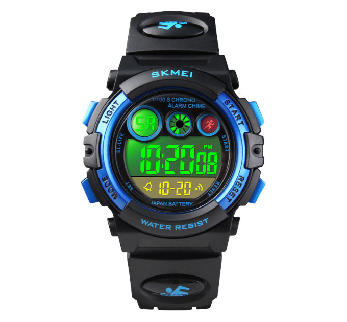 Часы наручные детские Skmei 1451 Original (Black Blue, 1451BKBU) (15960)