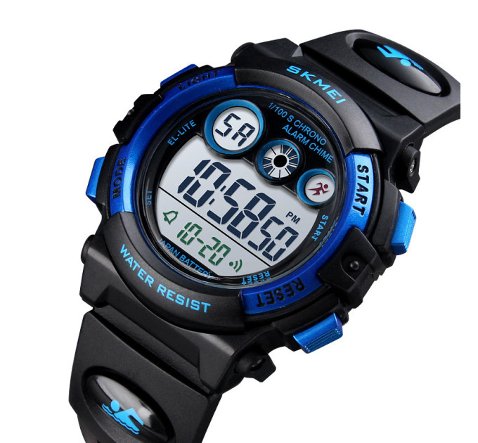Часы наручные детские Skmei 1451 Original (Black Blue, 1451BKBU) (15960)