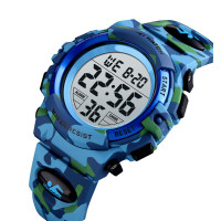 Часы наручные детские Skmei 1548 Original (Camouflage Light Blue, 1548CMLTBU)