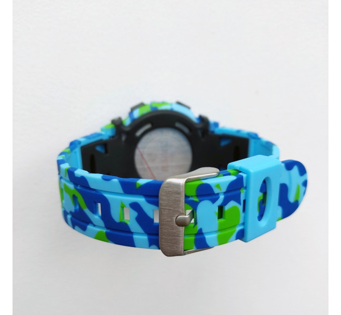 Часы наручные детские Skmei 1548 Original (Camouflage Light Blue, 1548CMLTBU) (17150)