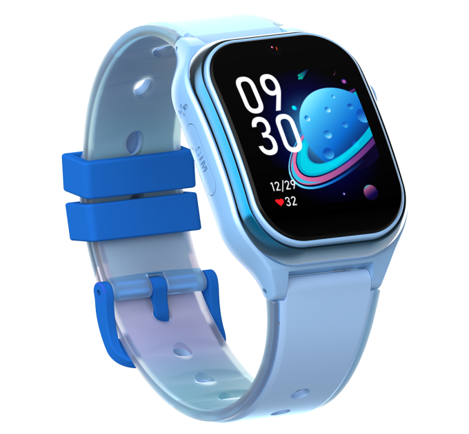 Детские смарт-часы Wonlex CT26 Ultra Small Original компактные часы-телефон с видеозвонком GPS и SIM (Blue) (19145)