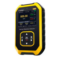 Дозиметр радиации профессиональный Fnirsi GC-01 счетчик Гейгера детектор излучения (Yellow)