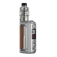 Електронна сигарета VOOPOO Argus GT 2 200W з Uforce-L Tank 5.5ml Оригінальний Набір (Сріблястий Сірий)