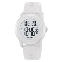 Женские спортивные часы Skmei 2218 Original наручные электронные цифровые (White, 2218WT)