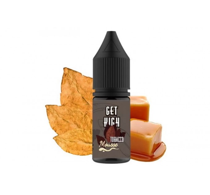 Жидкость для POD систем Black Triangle Get High Salt Tobacco Mousse 10 мл 30 мг (Табак с кремом)