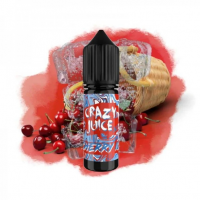 Жидкость для POD систем Crazy Juice Cherry Ice 15 мл 30 мг (Прохладная Вишня)