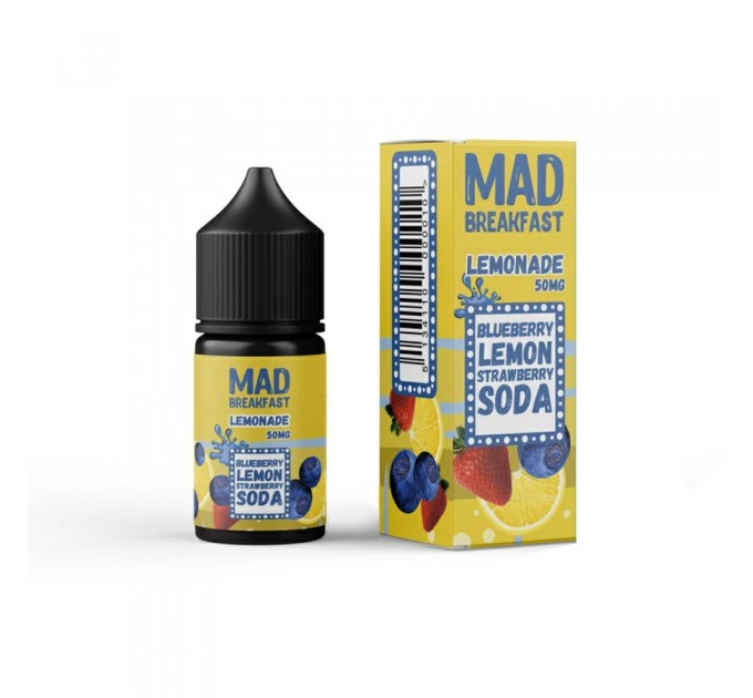 Жидкость для POD систем Mad Breakfast Salt Lemonade 30 мл 50 мг (Холодный лимонад с черникой)
