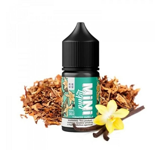 Рідина для POD систем Mini Liquid Salt Tobacco Vanilla 30 мл 50 мг (Тютюн з ванільним присмаком)