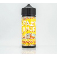 Жидкость для электронных сигарет Crazy Juice Mango Ice 120 мл 1.5 мг (Манго с прохладой)