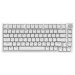 Клавиатура механическая AJAZZ AK820 Blue Switch / Голубая LED-подсветка / Раскладка 75% (White) (19573)