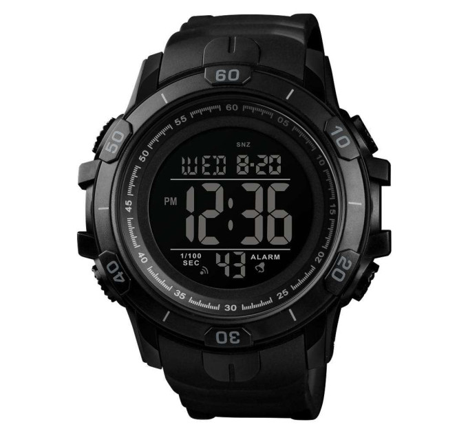 Мужские наручные часы Skmei 1475 Original (Black, 1475BK) (17133)