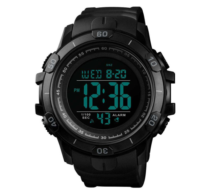 Мужские наручные часы Skmei 1475 Original (Black, 1475BK) (17133)
