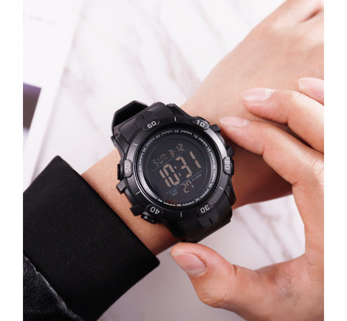 Мужские наручные часы Skmei 1475 Original (Black, 1475BK) (17133)