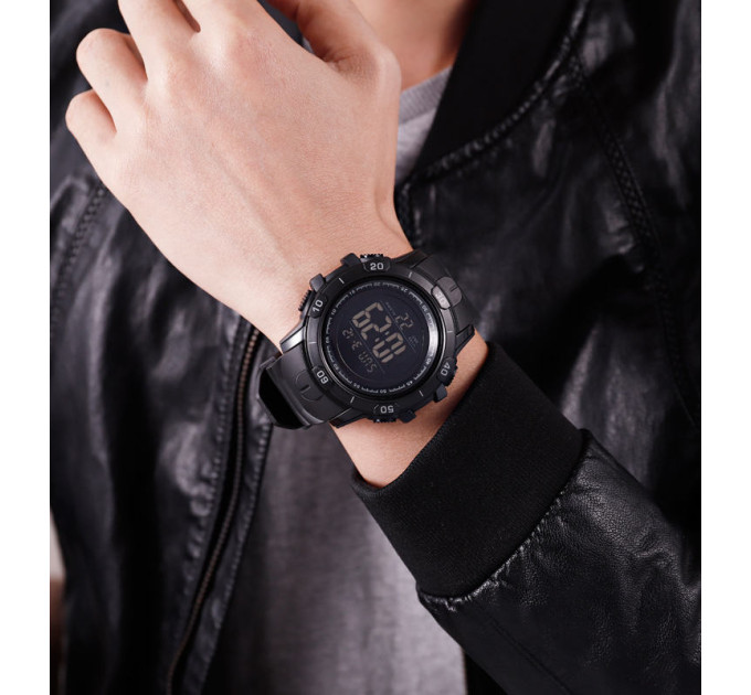 Мужские наручные часы Skmei 1475 Original (Black, 1475BK) (17133)