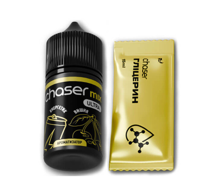 Набор для самозамеса на солевом никотине CHASER Mix BALANCE NEW 30 мл (Energy Cherry Энергетик вишня, 0-50 мг) (19494)