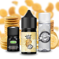 Набір для самозамісу сольового Hype New 30 мл, 0-50 мг Cookies (Печень)