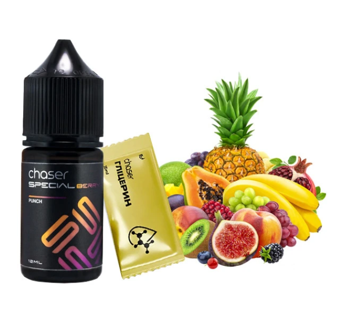 Набор компонентов для самозамеса солевой CHASER Special Berry 30 мл (PUNCH Фруктовое Ягодный Микс, 0-50 мг) (18051)