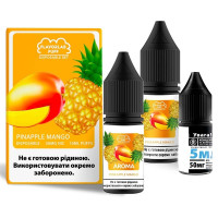 Набор компонентов для самозамеса солевой Flavorlab Disposable Puff 10 мл (Mango Pineapple Манго Ананас, 0-65 мг)