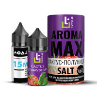 Набор компонентов для самозамеса солевой жидкости Flavorlab Aroma MAX 30 мл (Кактус-Клубника, 0-65 мг)