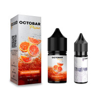 Набор компонентов для самозамеса солевой заправки Octobar Prime 15 мл (Sicilian Orange, Красный апельсин 0-50 мг)