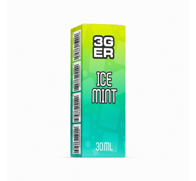 Набор компонентов заправки для самозамеса на солевом никотине 3GER 30 мл (Ice Mint, 0-50 мг) (15580)