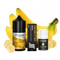 Набор компонентов заправки для самозамеса на солевом никотине CHASER For Pods BALANCE NEW 30 мл (Банан, 0-50 мг)