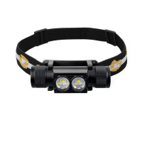 Налобный фонарик Sofirn H25S аккумуляторный светодиодный фонарь для рыбалки (Black)