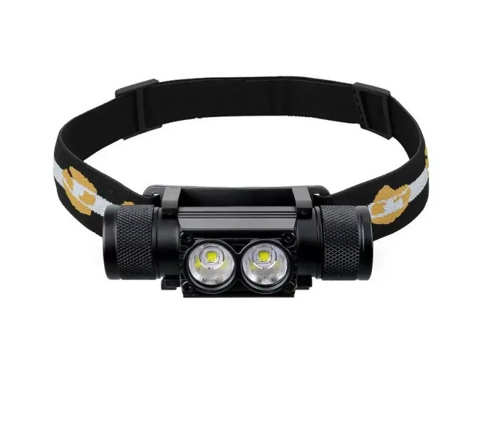 Налобный фонарик Sofirn H25S аккумуляторный светодиодный фонарь для рыбалки (Black) (19279)
