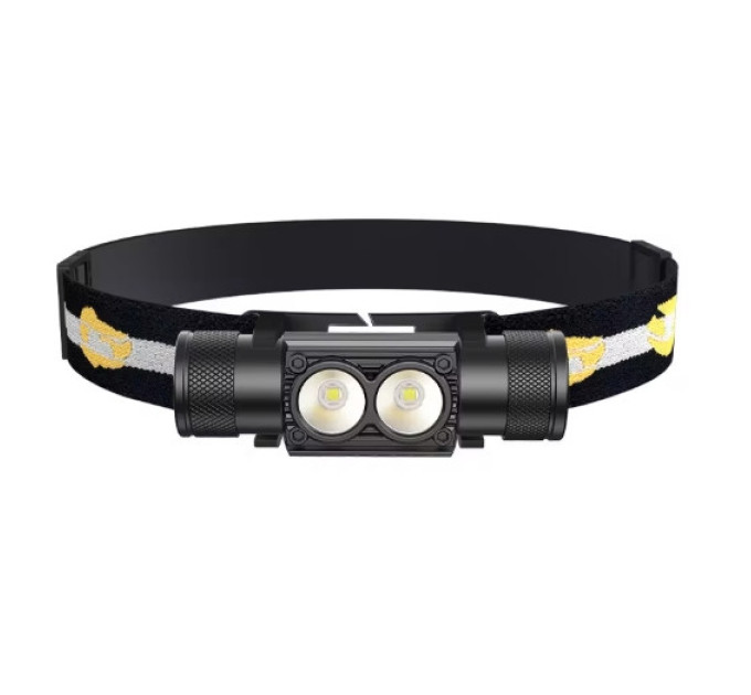 Налобный фонарик Sofirn H25S аккумуляторный светодиодный фонарь для рыбалки (Black) (19279)