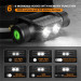 Налобный фонарик Sofirn H25S аккумуляторный светодиодный фонарь для рыбалки (Black) (19279)