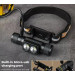 Налобный фонарик Sofirn H25S аккумуляторный светодиодный фонарь для рыбалки (Black) (19279)