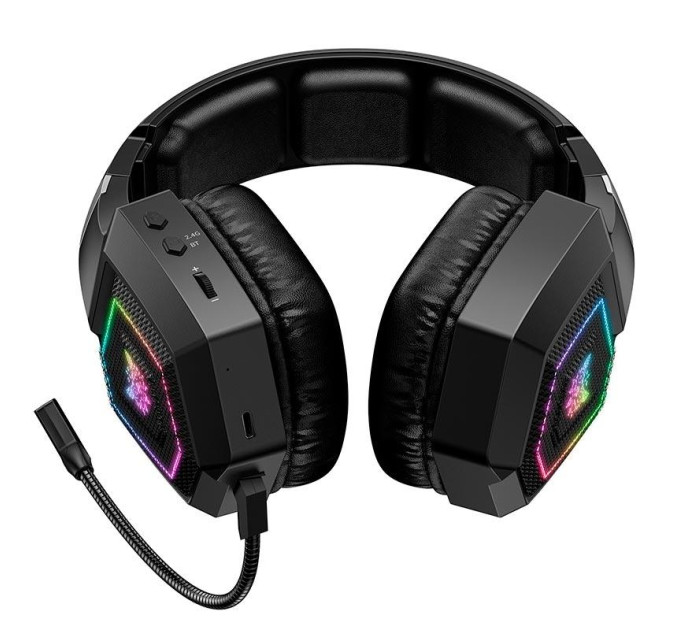 Наушники беспроводные Onikuma GT806 RGB (Black) (19660)