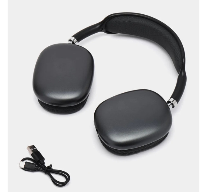 Наушники беспроводные P9 5.0 AUX MP3 с поддержкой карты памяти (Black) (18574)