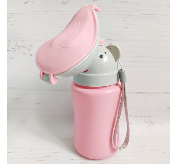 Писсуар портативный дорожный для девочек LVR 030 уличный складной горшок (Pink) (19000)