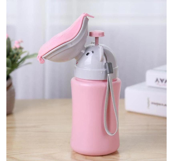 Писсуар портативный дорожный для девочек LVR 030 уличный складной горшок (Pink) (19000)