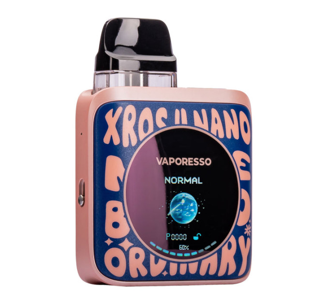 Под-система POD System Vaporesso XROS 4 Nano 30W Pod 1350mAh 3ml Original Kit (Word-pop Blue) (17729)