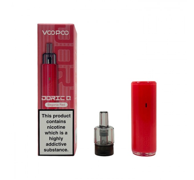 Под-система VOOPOO Doric Q Original Pod System 800mAh 2ml (Begonia Red) (15153)